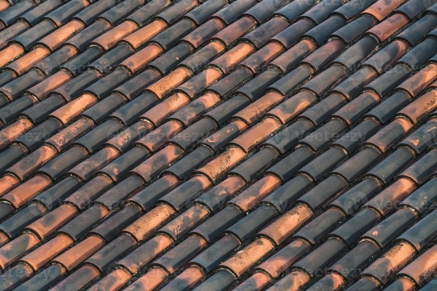 fundo de um telhado tradicional foto