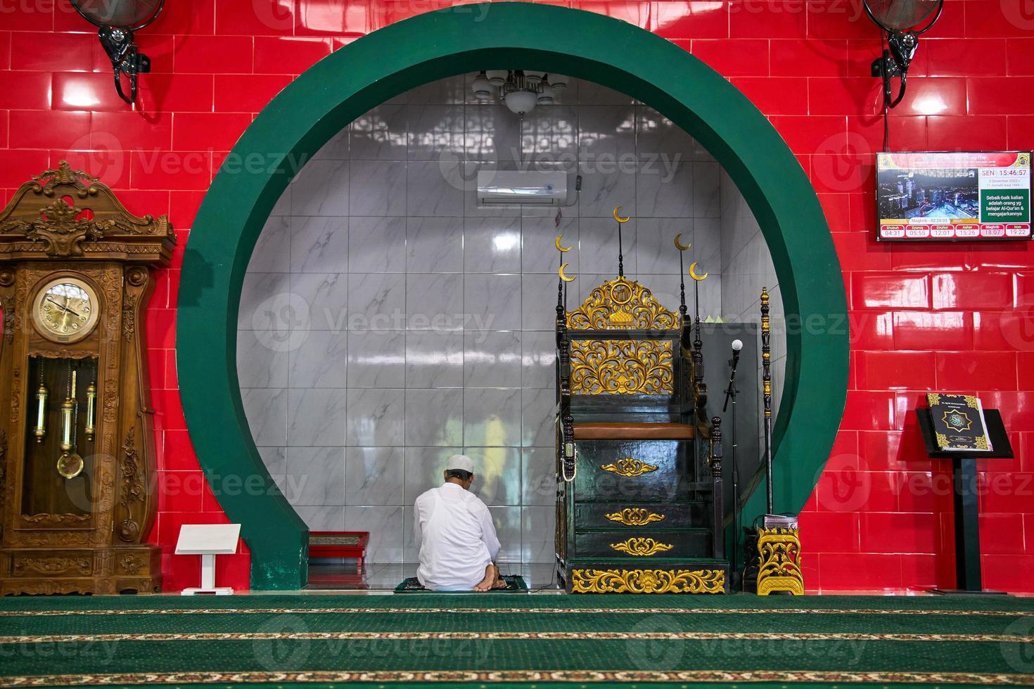 cheng hoo mesquita dentro jambi província do Indonésia foto