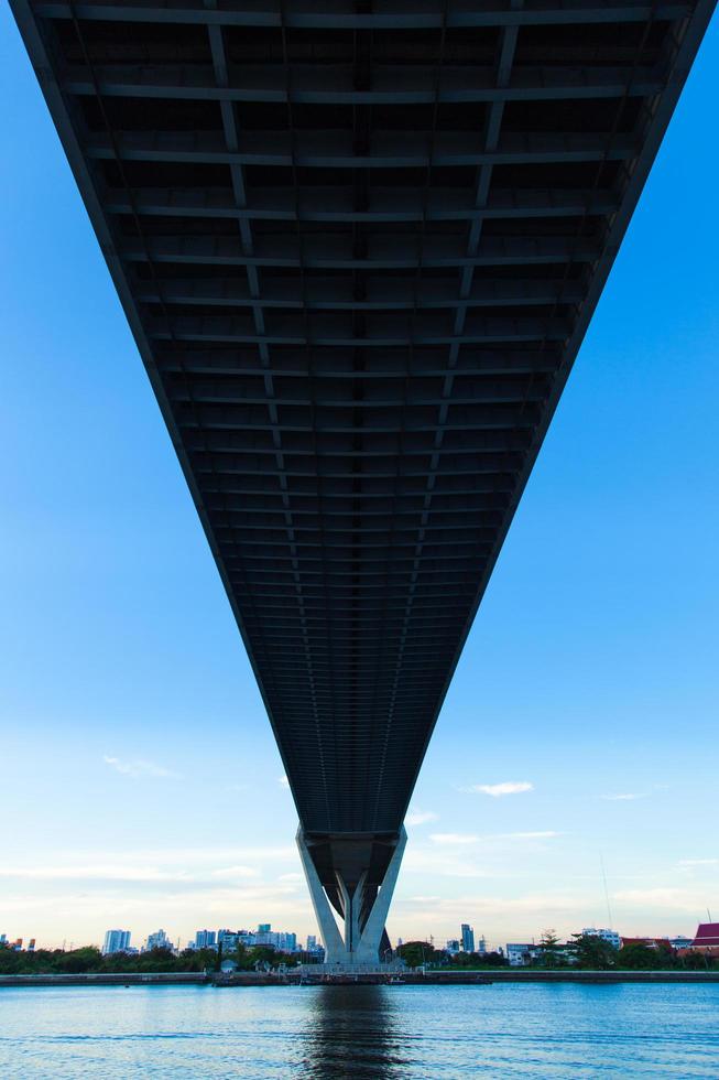 ponte sobre um rio foto