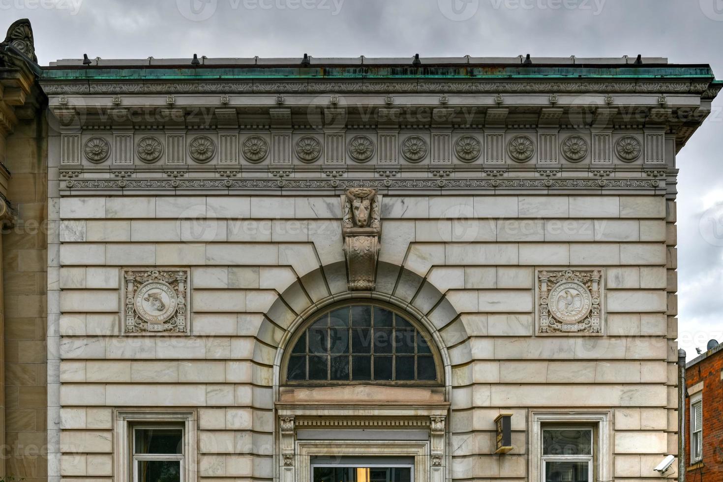 histórico construção do a curtidores nacional banco do felino, Novo Iorque foto