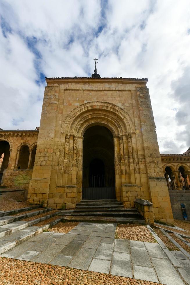 Segóvia, Espanha - nov 27, 2021, Visão do santo Martin igreja, iglesia de san Martin, dentro Segóvia, Espanha foto