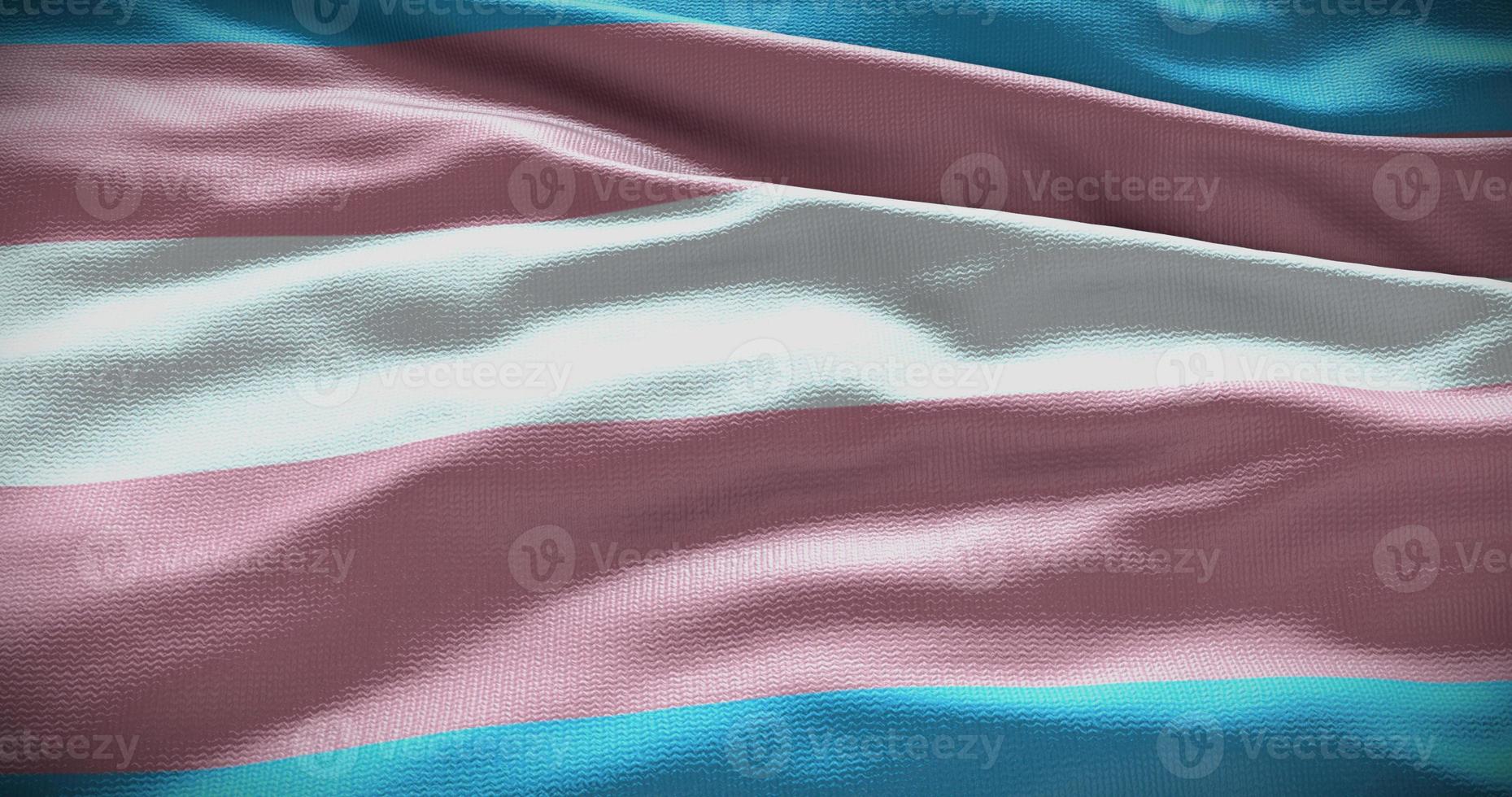 transgêneros símbolo bandeira fundo 3d ilustração foto