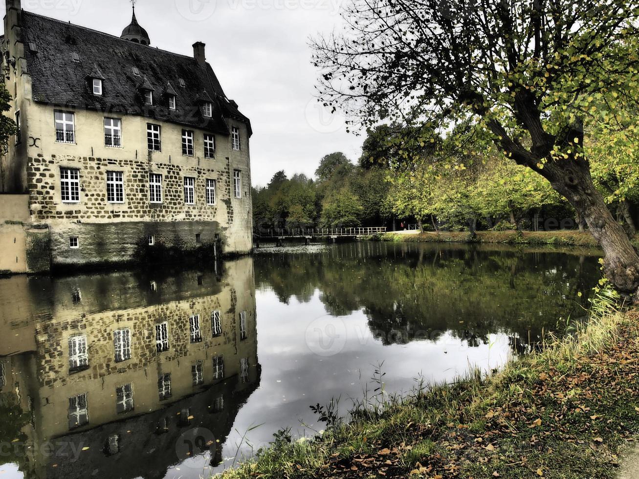 castelo velho em westphalia foto