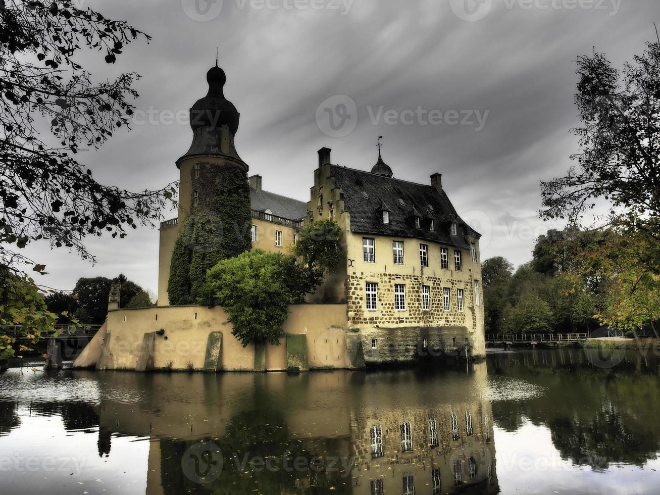 castelo velho em westphalia foto