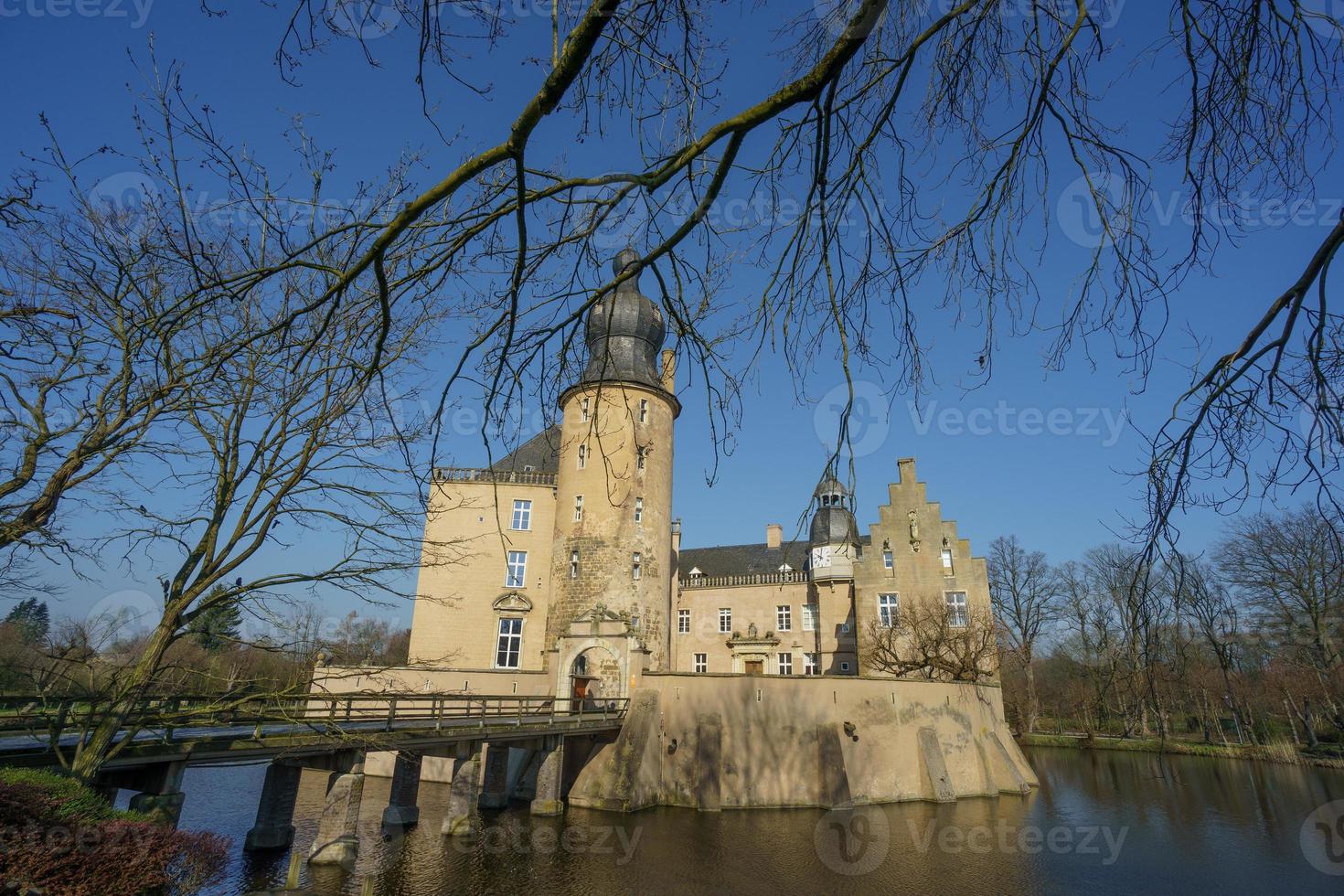 o castelo de gemen em westphalia foto