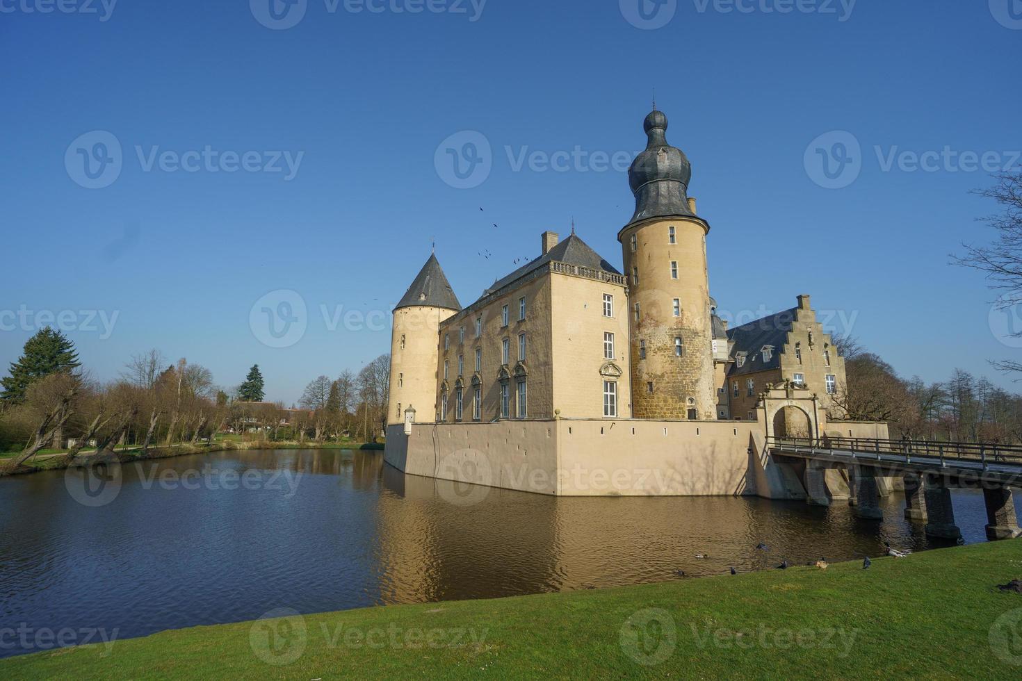 o castelo de gemen em westphalia foto