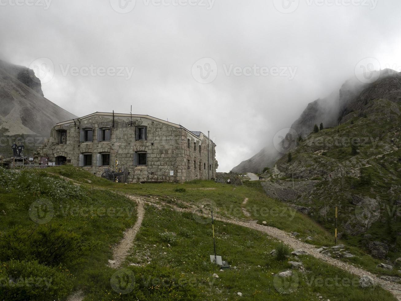 primeiro mundo guerra wwi tirol museu falzarego passar foto