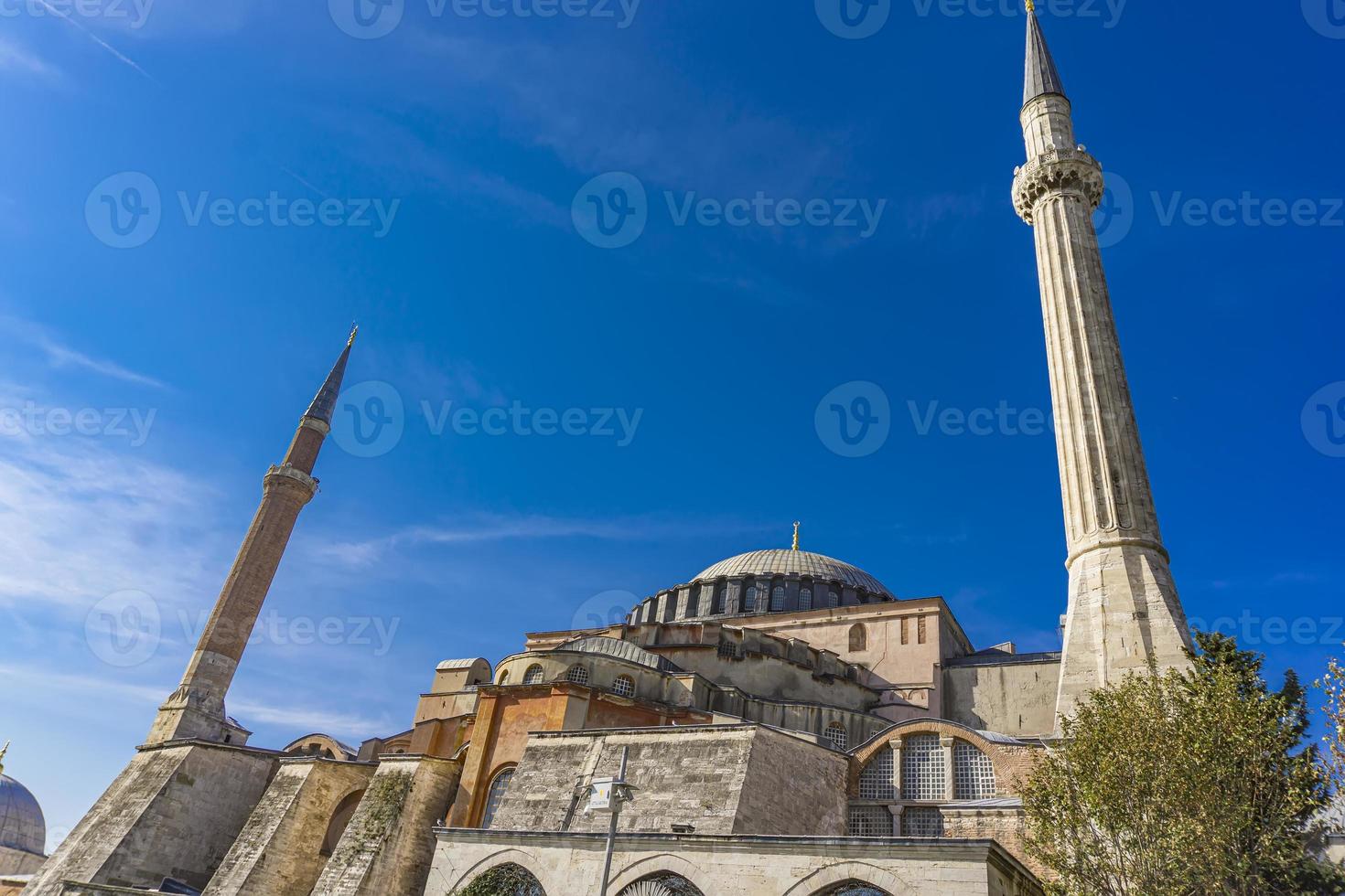 hagia sophia em istambul, turquia foto