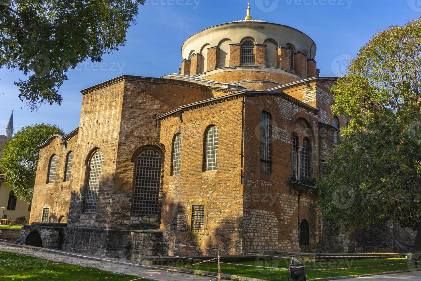 igreja ortodoxa grega oriental hagia irene em istambul, turquia foto