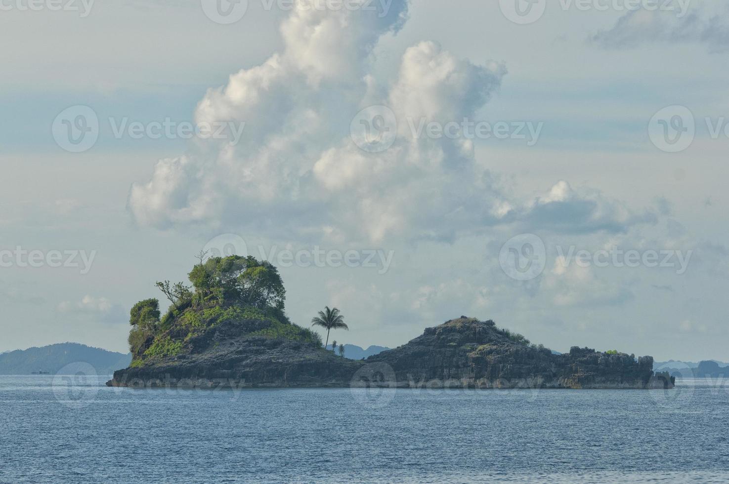 raja ampat papua indonésia enorme panorama paisagem foto