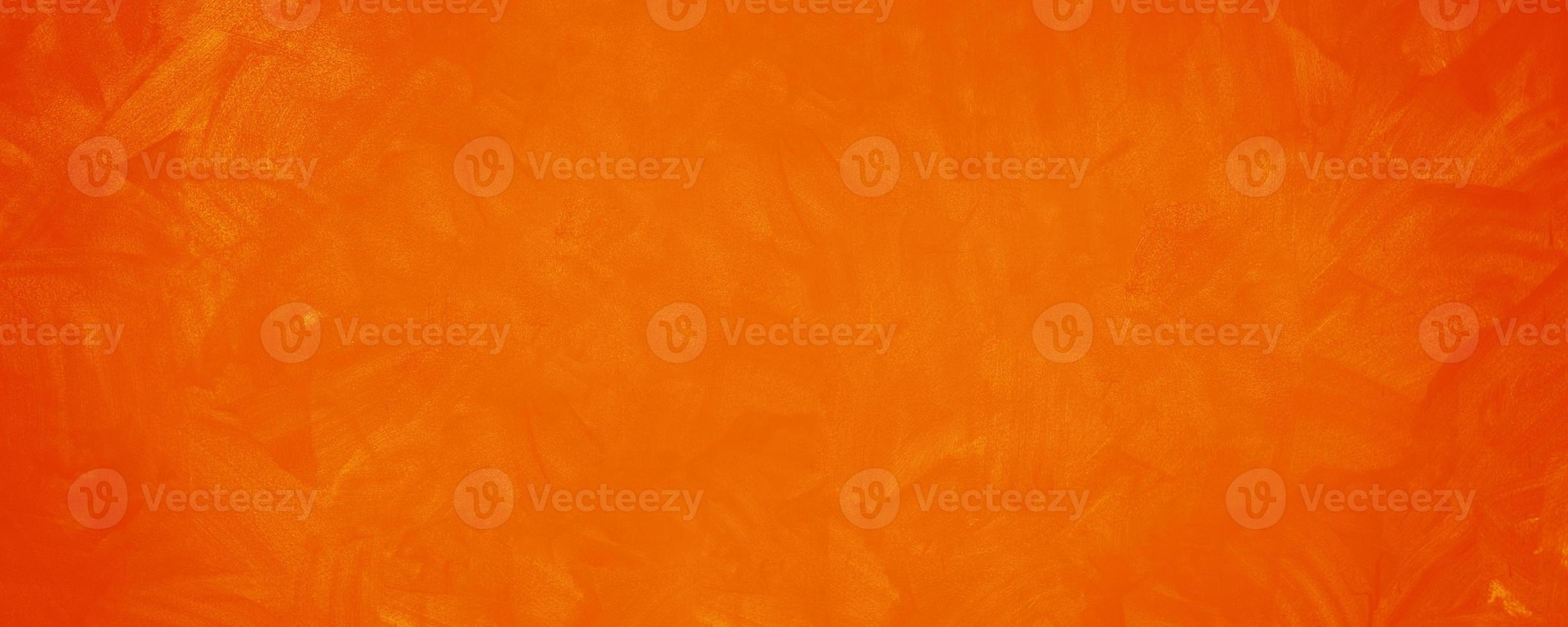 fundo de parede de textura de cimento laranja escuro foto