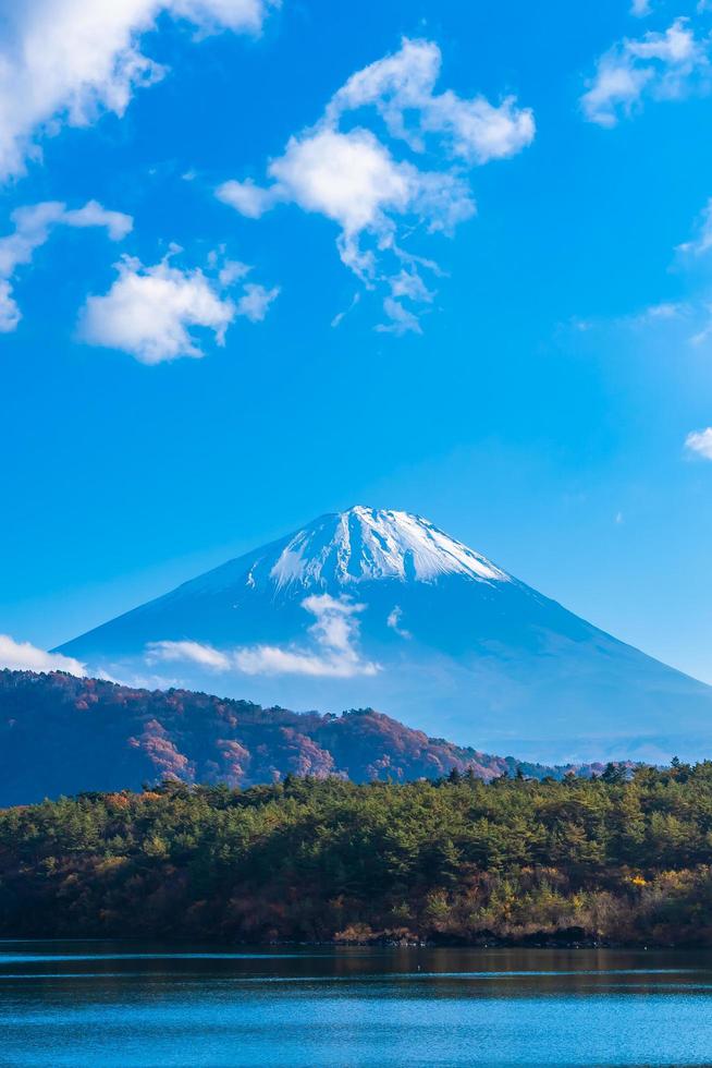 paisagem em torno de mt. Fuji no Japão no outono foto