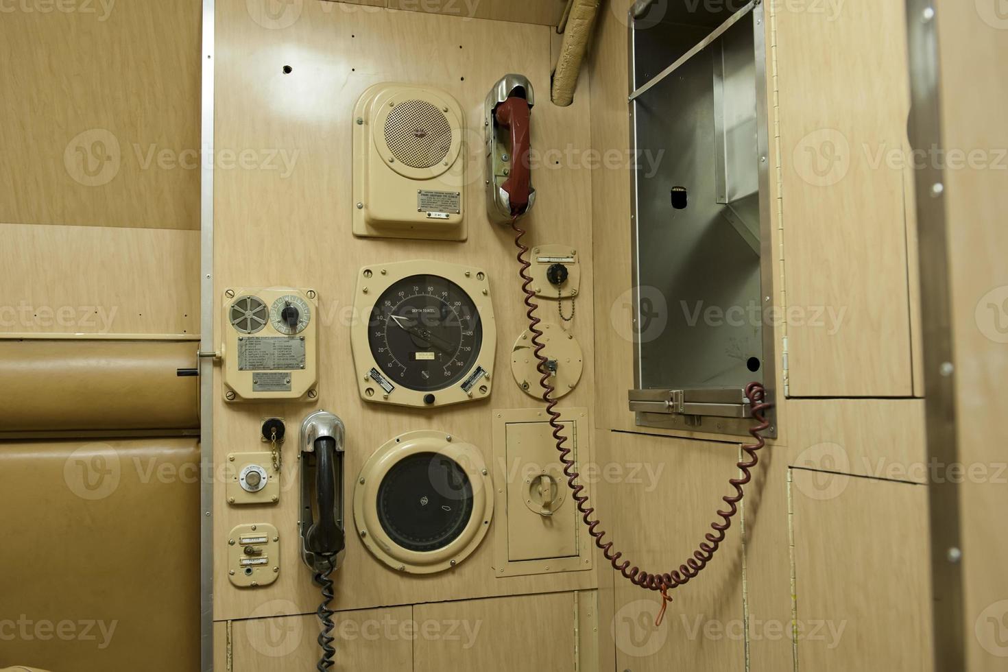 submarino uss rosnador ssg-577 interior Visão foto