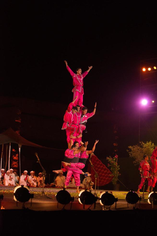 marraquexe, maroc - Junho 23, 2012 - festival do africano cultura foto