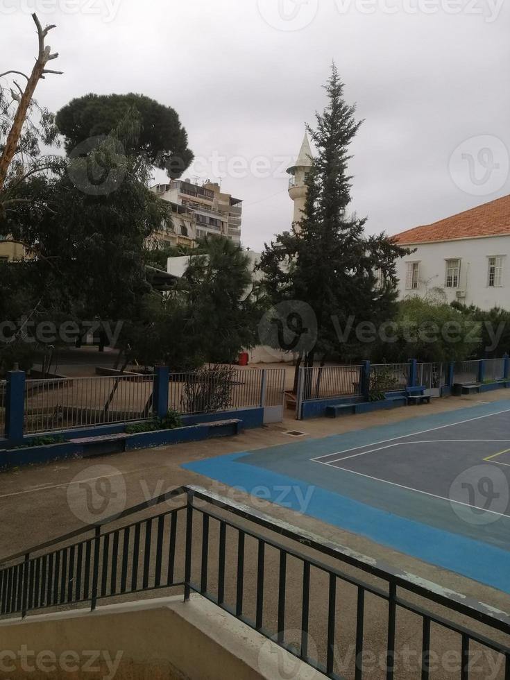 velho cultural escola construção foto