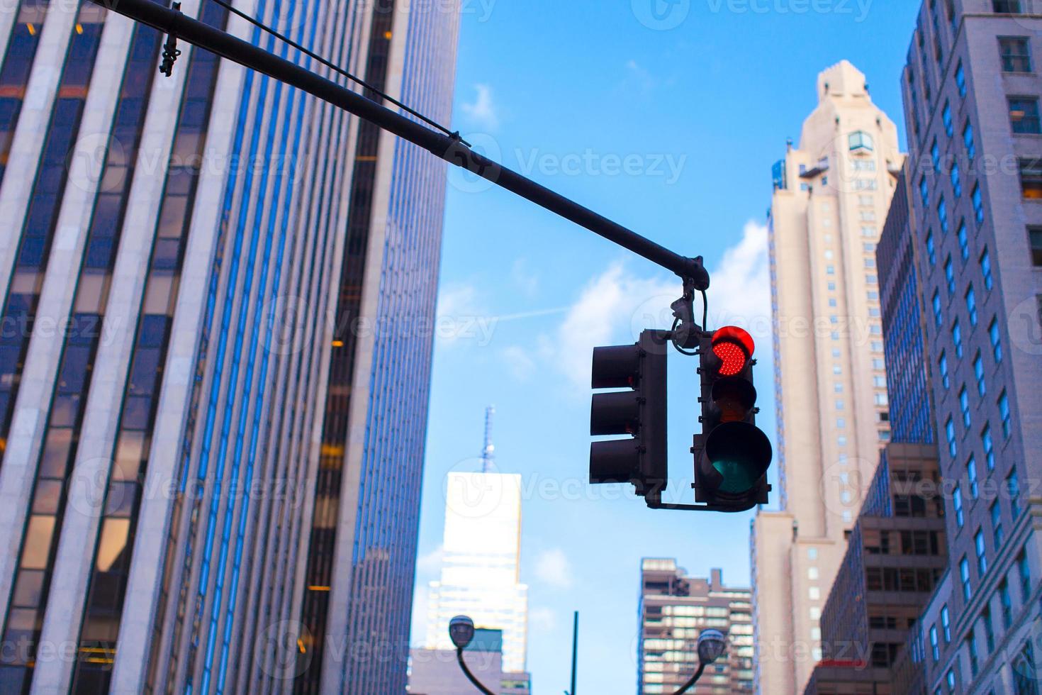 Visão dentro Novo Iorque cidade foto