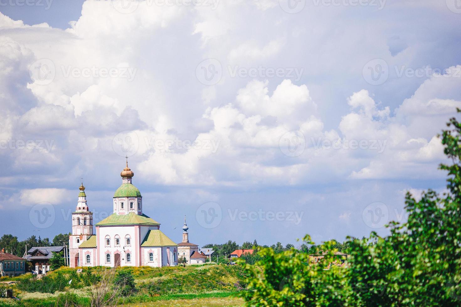 Visão do Igreja do elijah a profeta, Rússia foto
