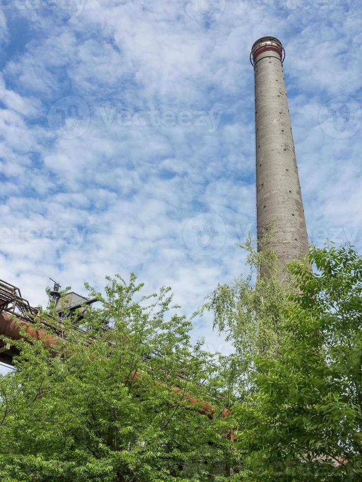 industrial monumento dentro a alemão ruhr aerea foto