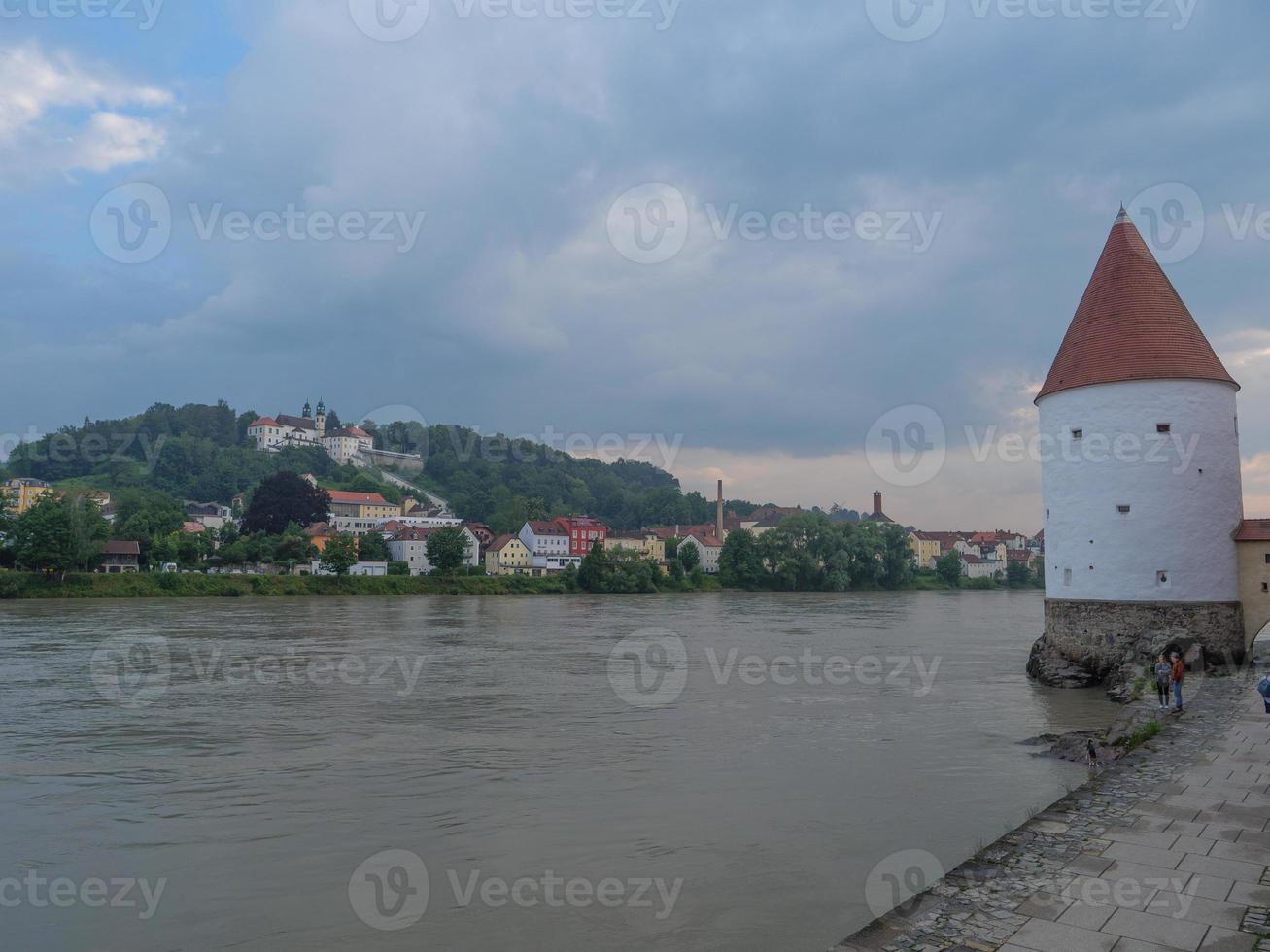 passau cidade dentro bavaria foto