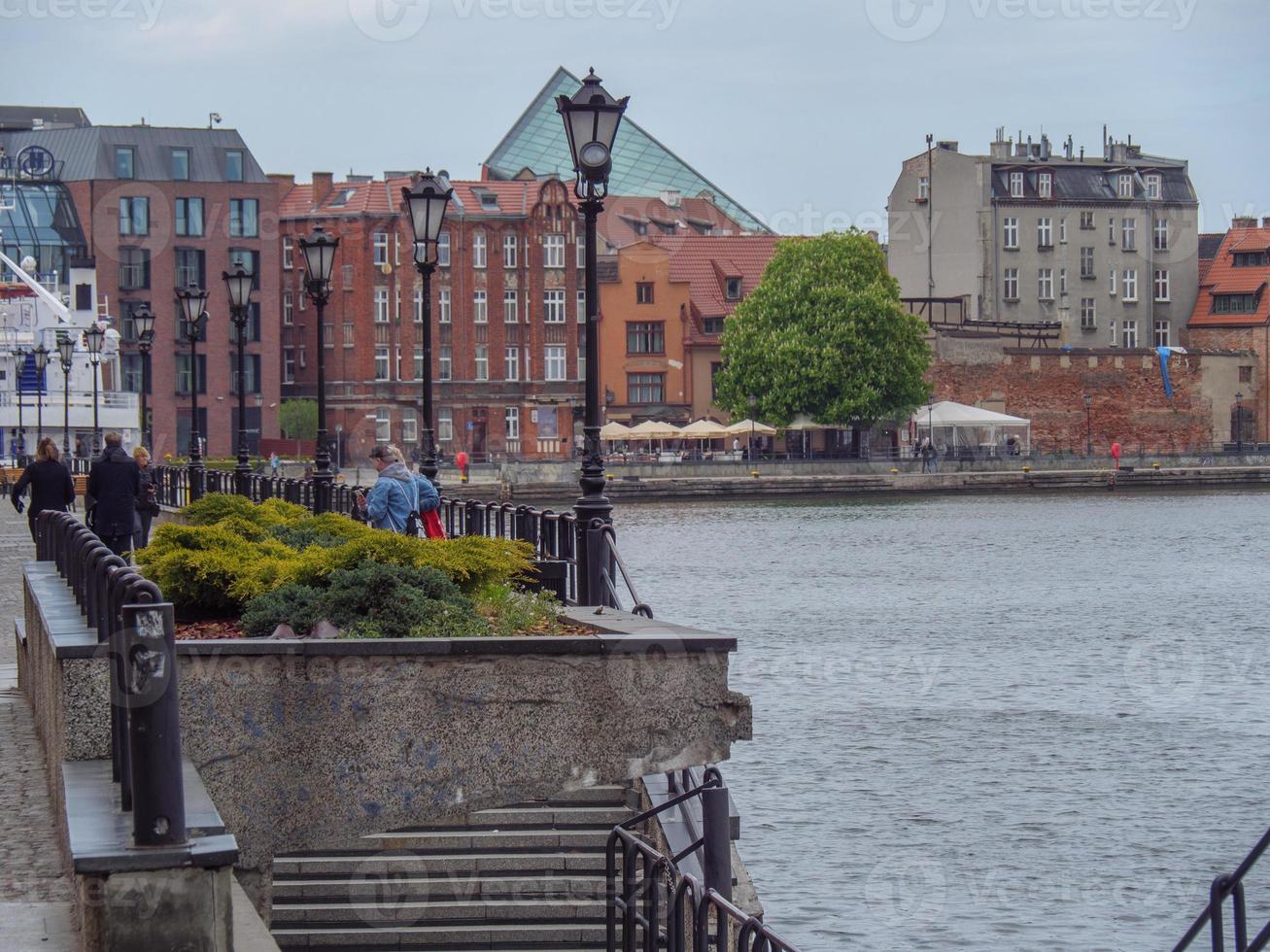 a cidade do gdansk dentro Polônia foto