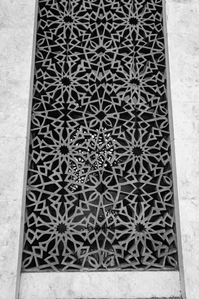 pedra parede detalhe textura às às lata mesquita foto