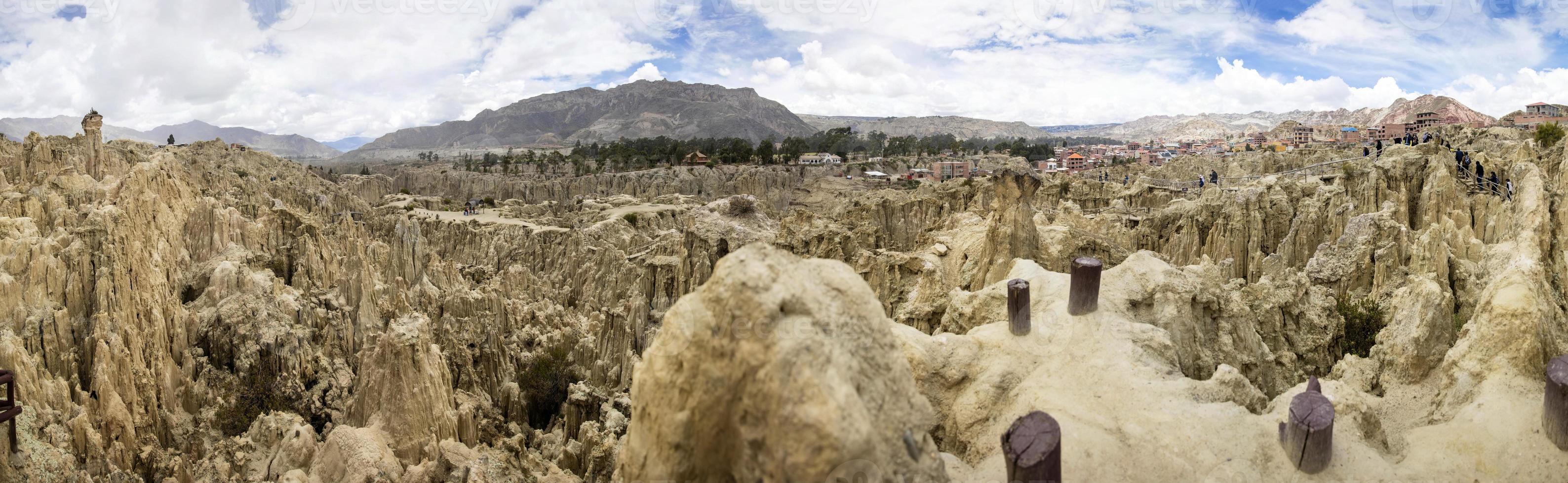 Valle de la Luna na Bolívia foto