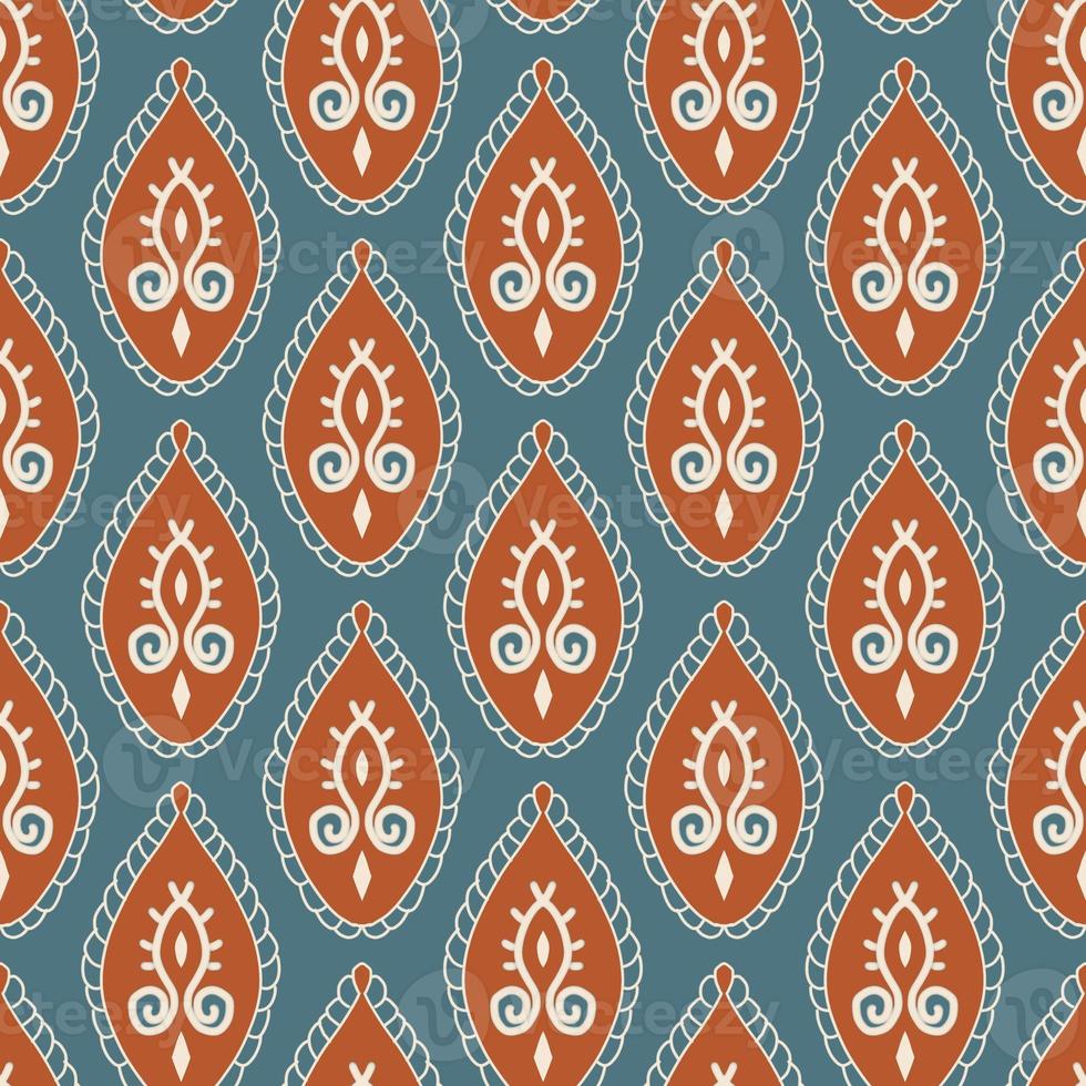 étnico ikat padrões geométrico nativo tribal boho motivo asteca têxtil tecido tapete mandalas africano americano Índia flor foto