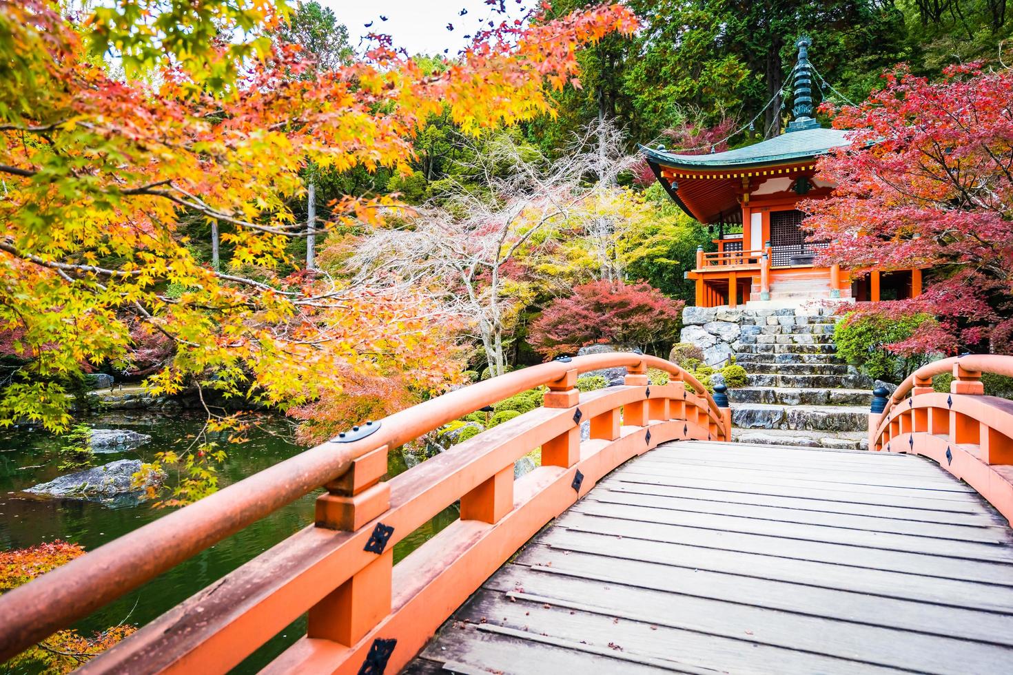 templo daigoji em kyoto, japão foto