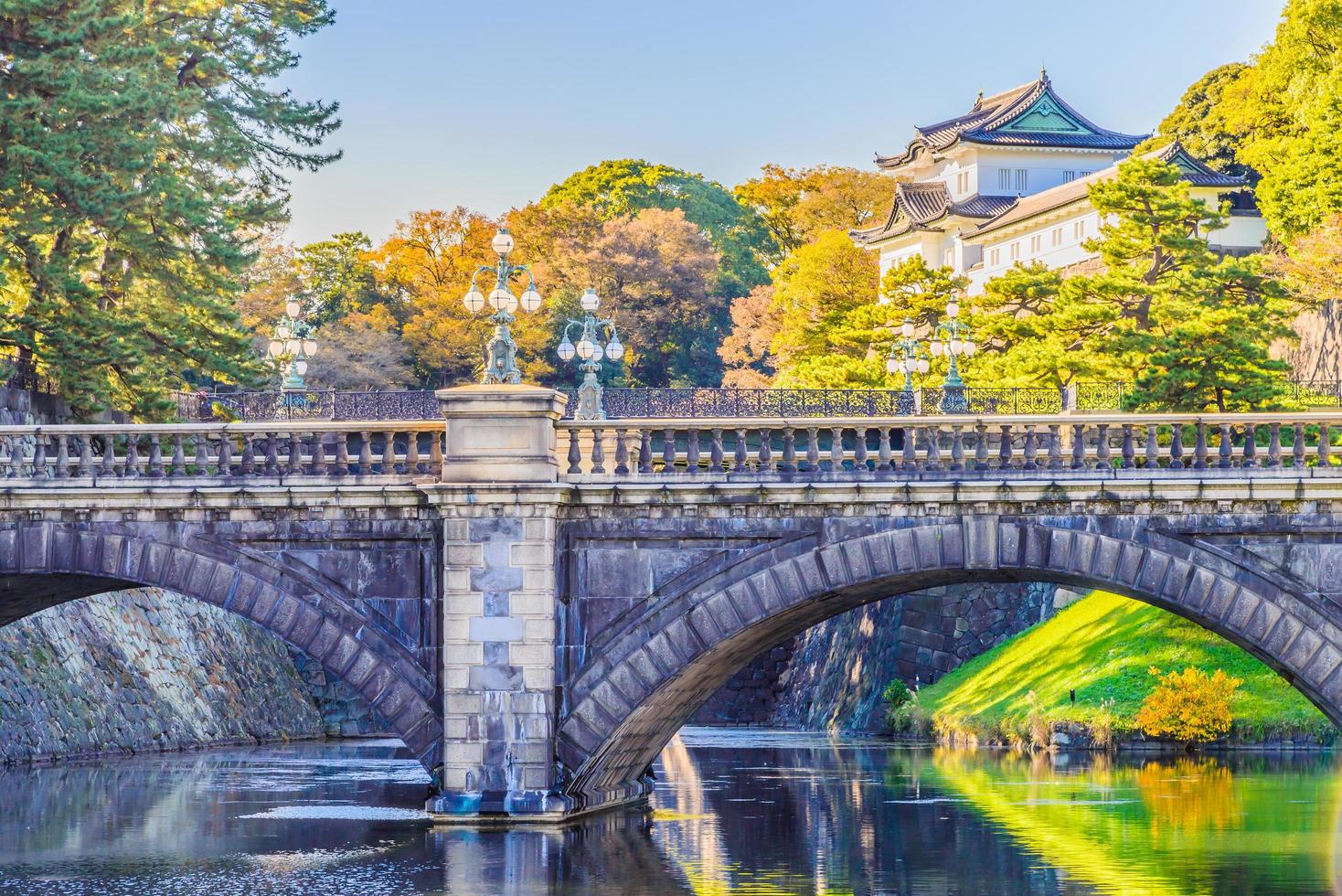palácio imperial em tokyo, japão foto