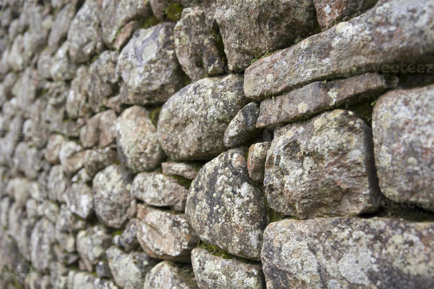 velho muro de pedra foto