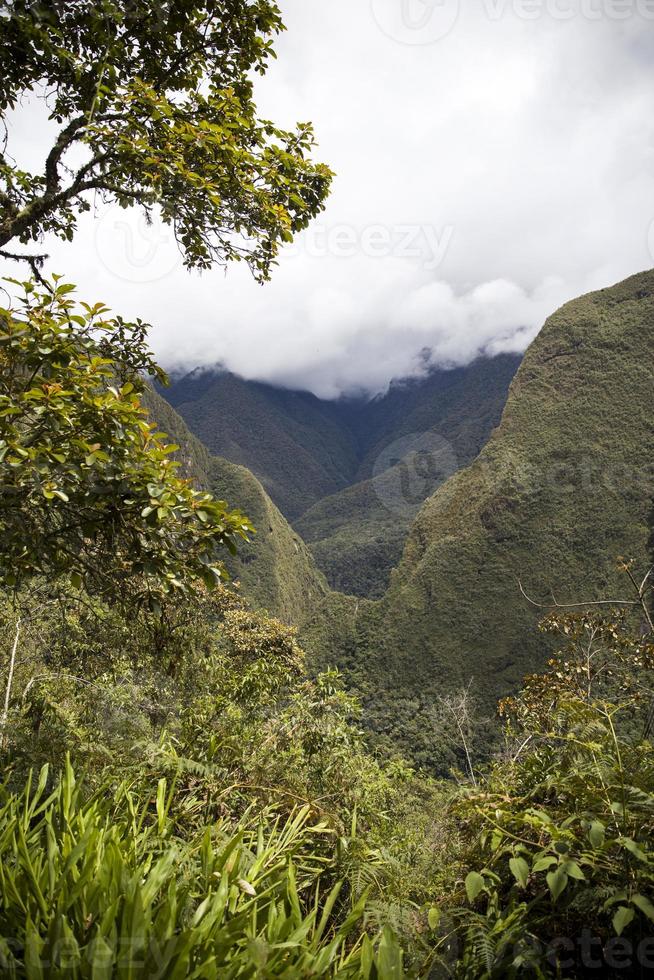 machu picchu em peru foto