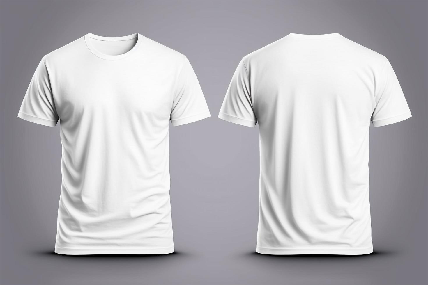 brincar do uma em branco real branco camiseta com grandes mangas isolado em branco fundo. foto