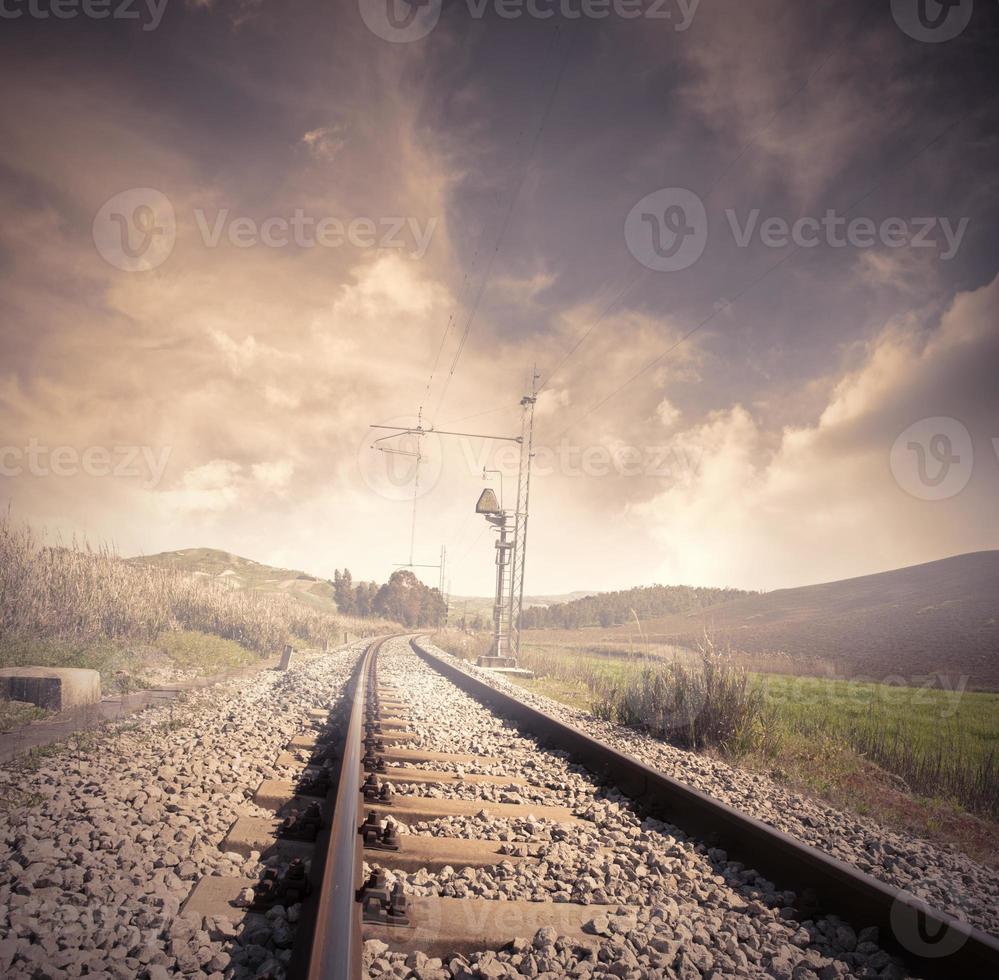 Visão com Ferrovia foto