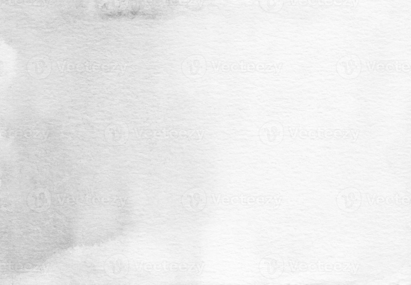 textura de fundo gradiente cinza claro aquarela. manchas monocromáticas de aquarelle sobre papel. foto