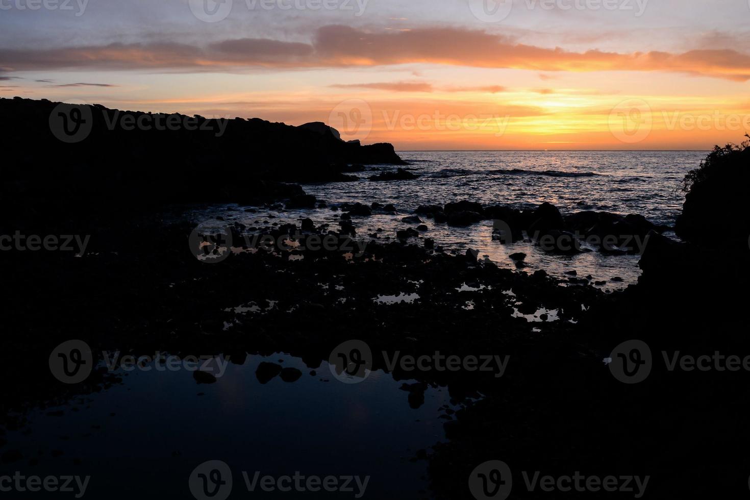 cênico costeiro Visão foto