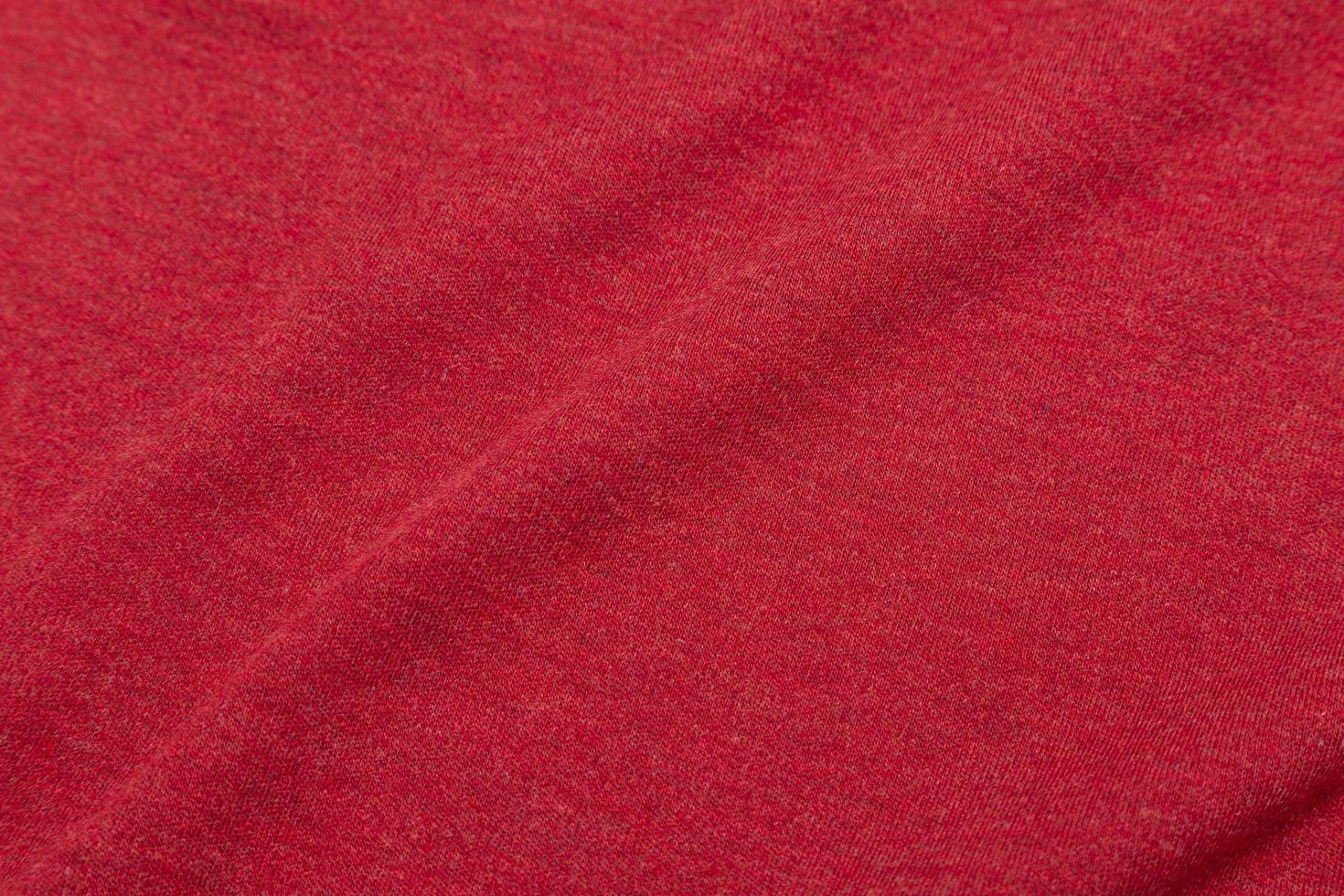 textura de tecido vermelho foto