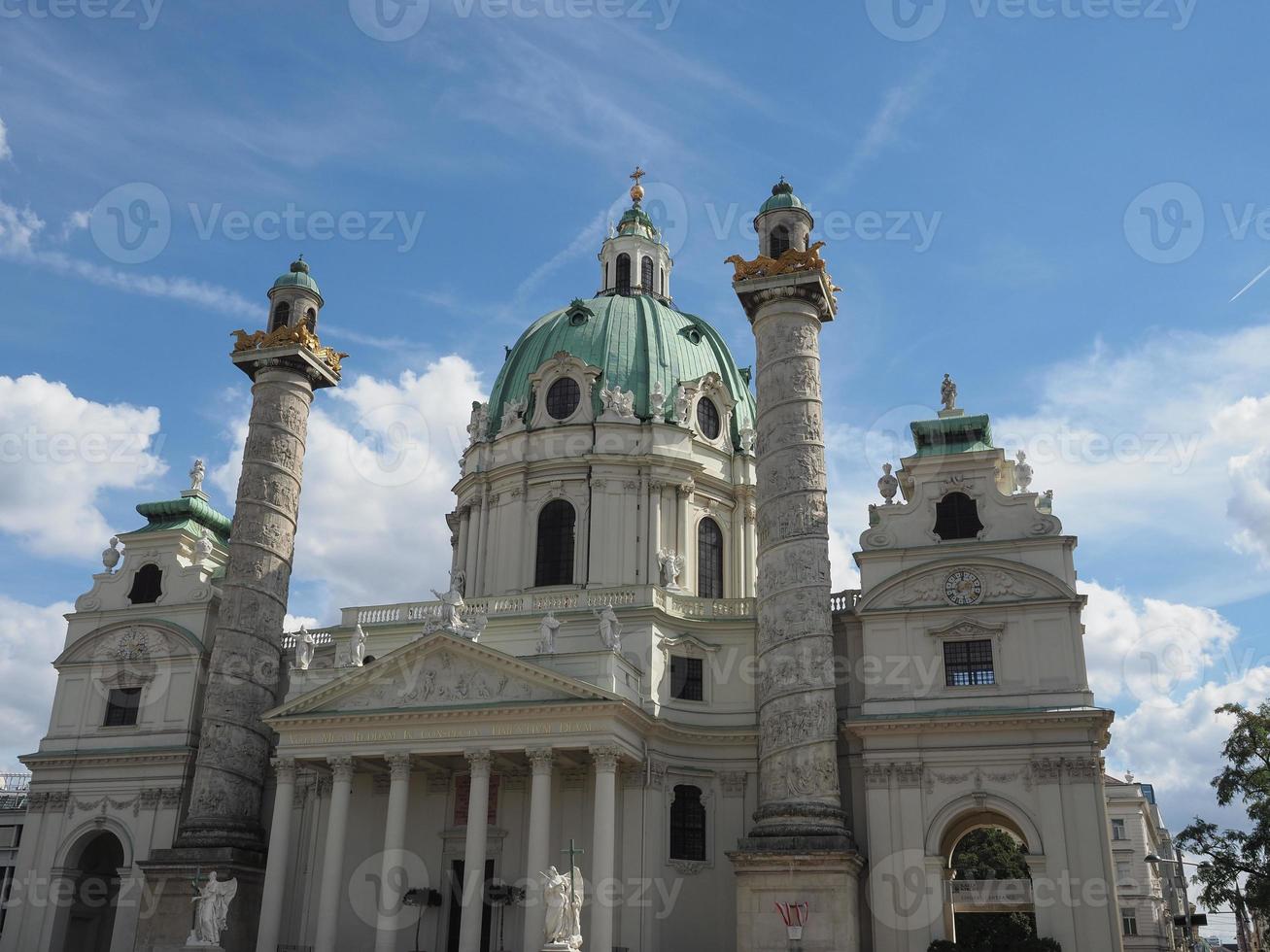 igreja karlskirche em viena foto