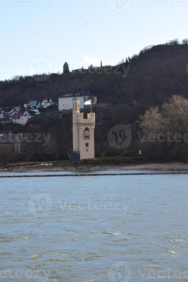 a rato torre dentro a Rhine foto