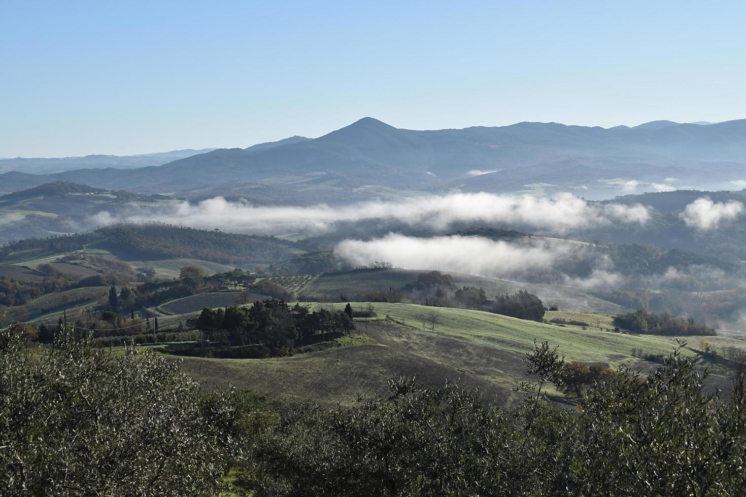 a toscana colinas foto