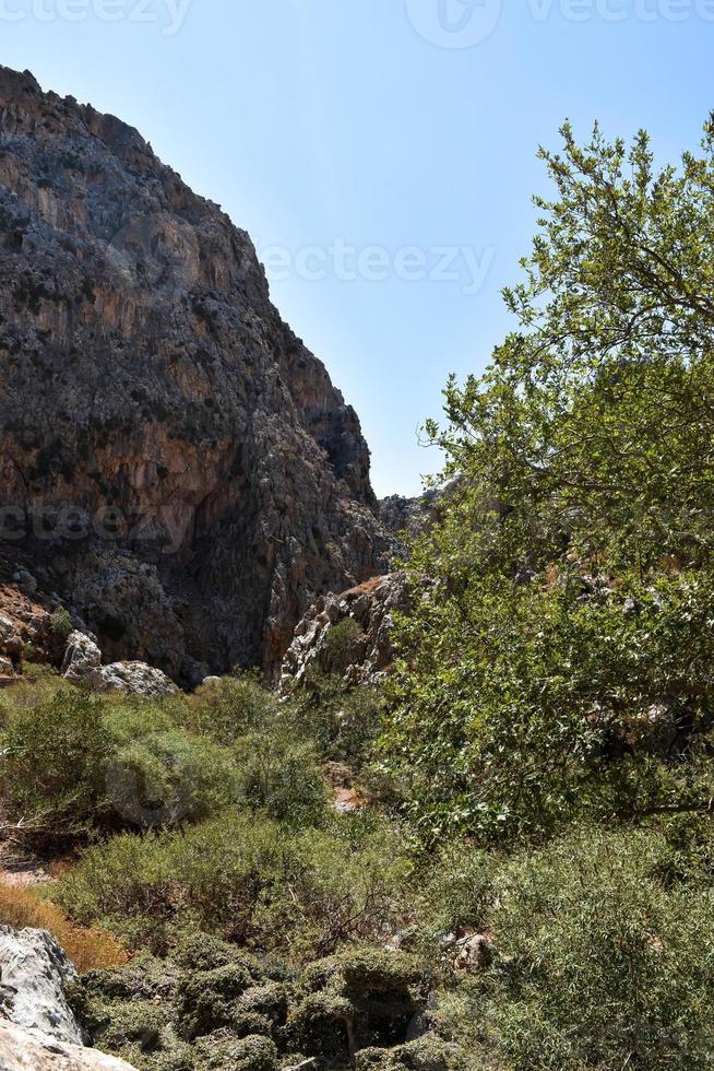 Grécia kato zakros morto vale foto