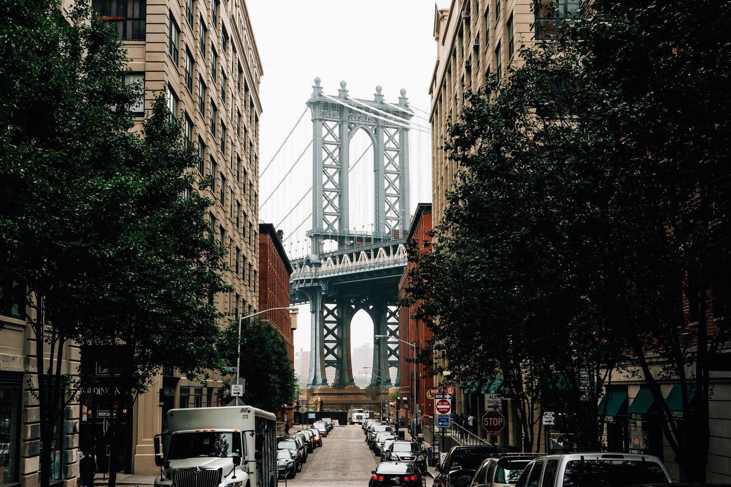 ponte de manhattan em nova york foto