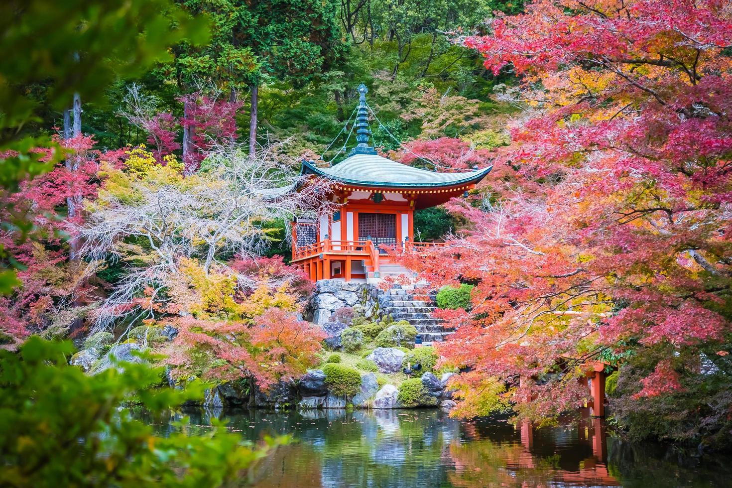 templo daigoji em kyoto, japão foto