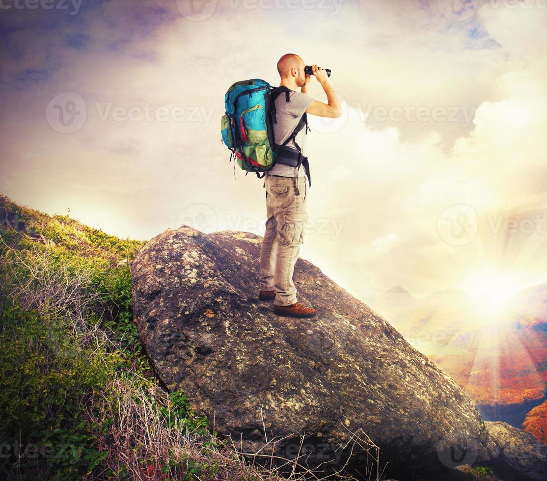 explorador e aventureiro homem foto