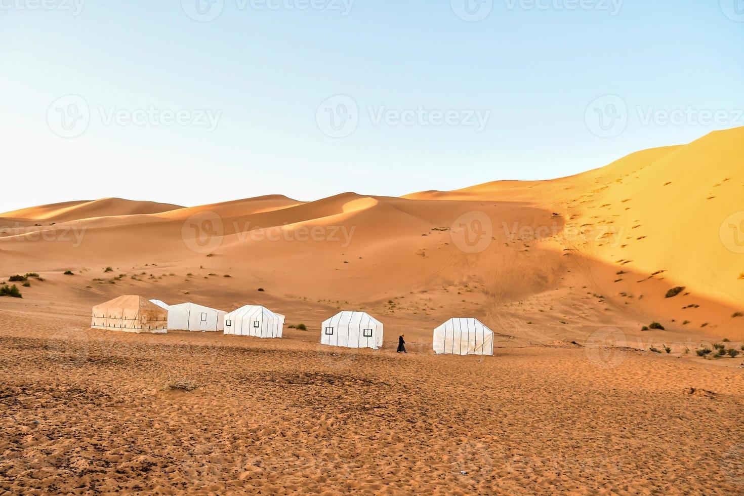 paisagem cênica do deserto foto