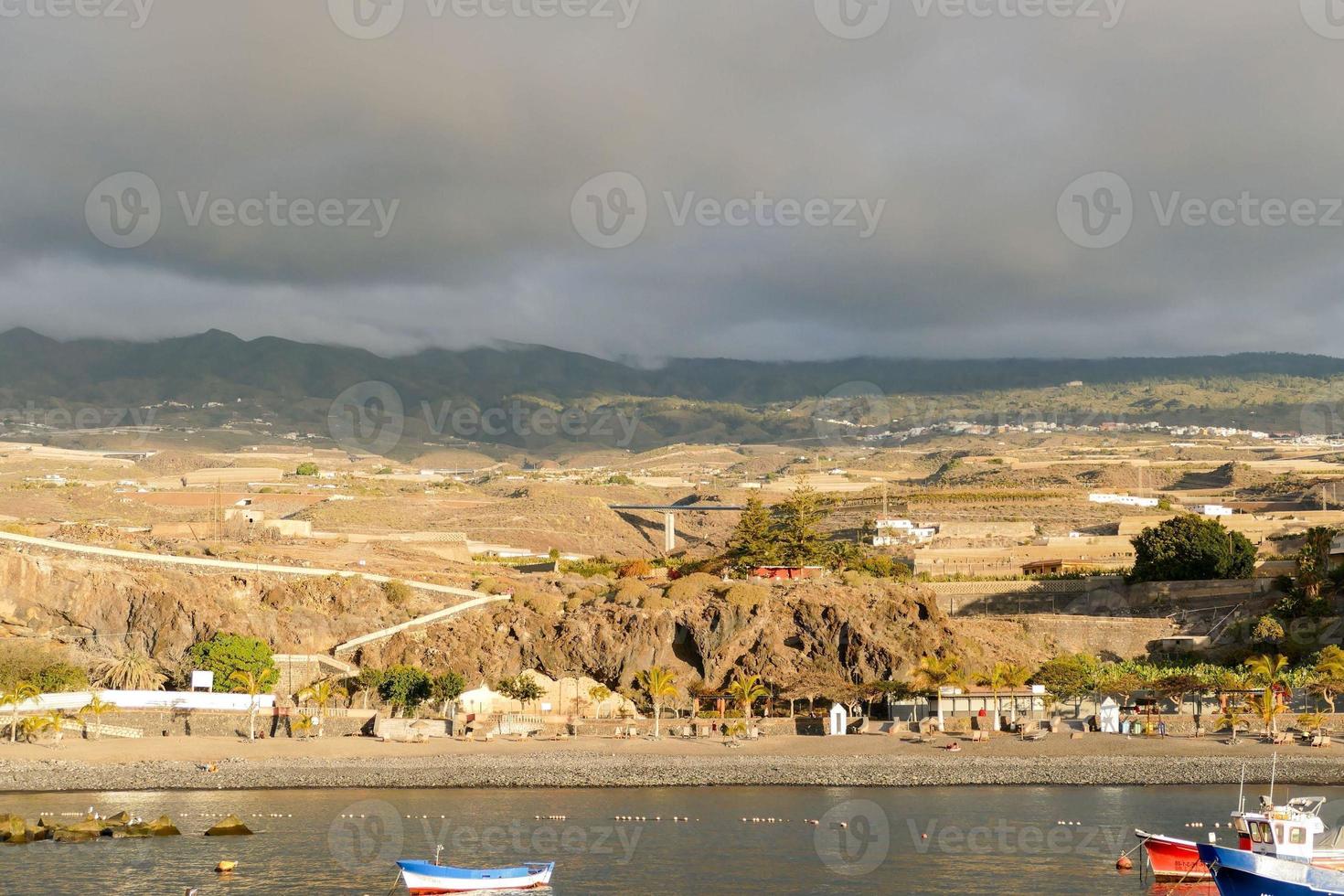 cênico costeiro Visão foto