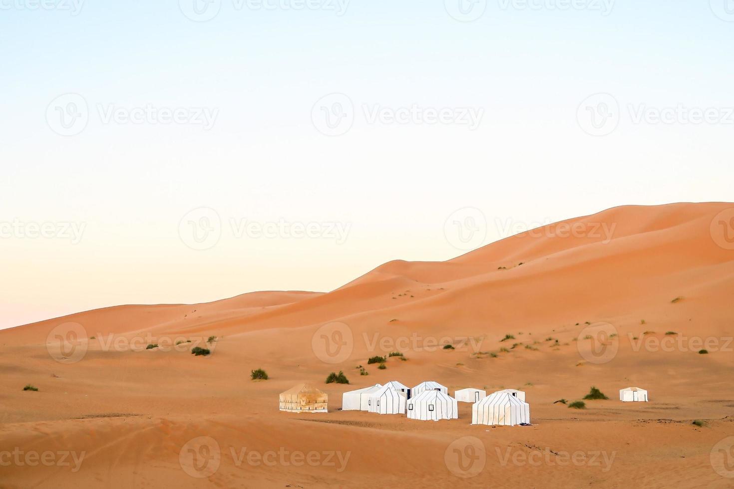 paisagem cênica do deserto foto