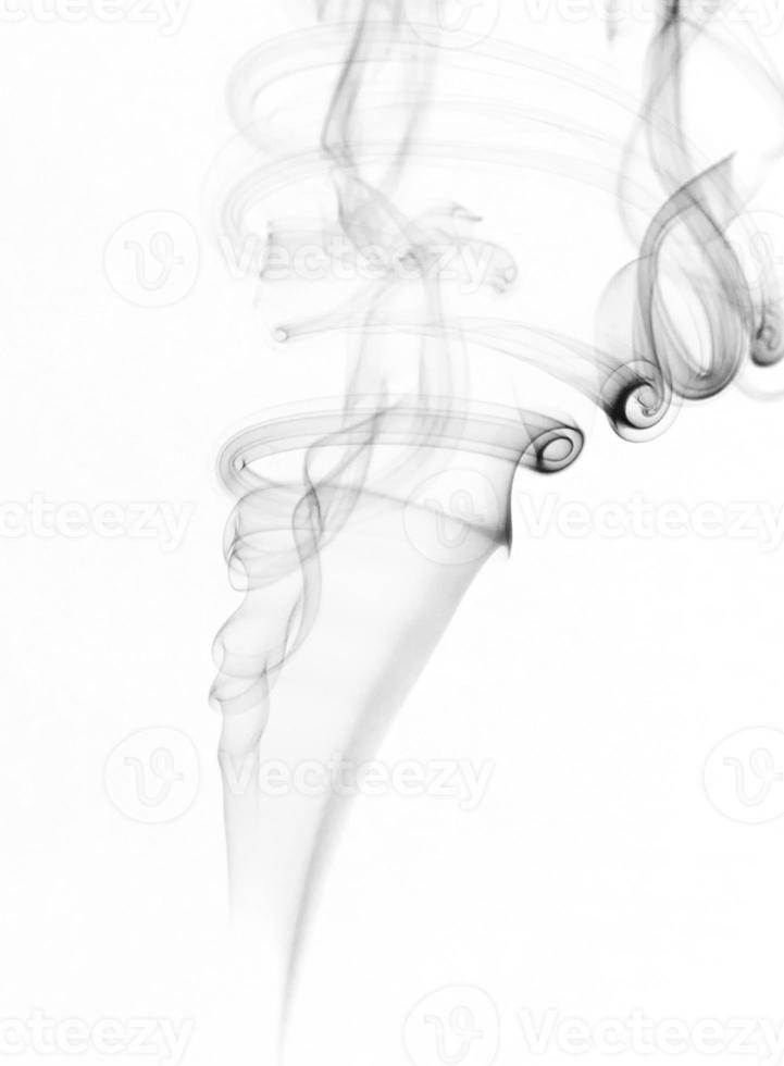 abstrato fumaça em branco foto