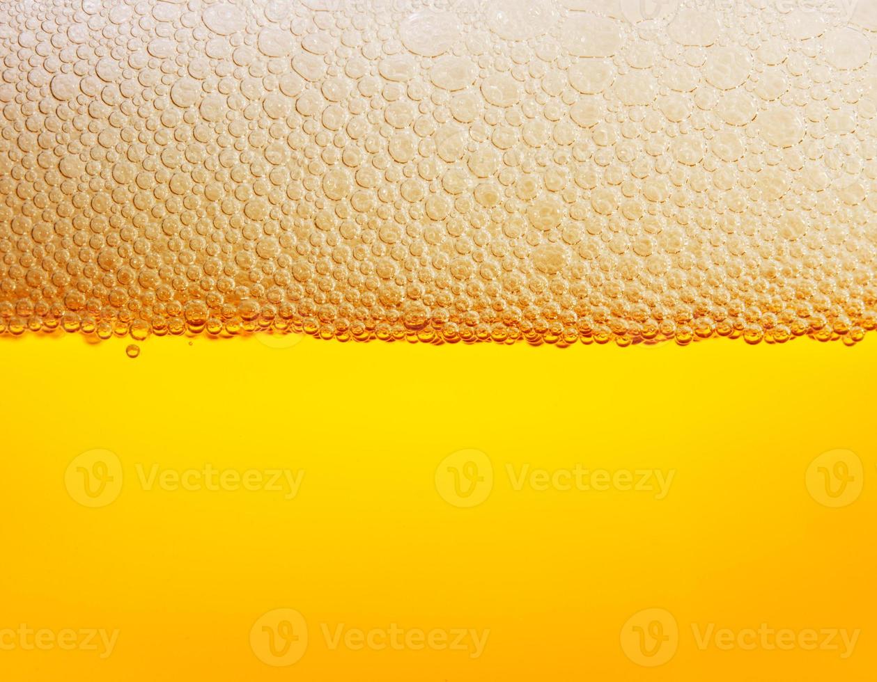 Cerveja bolhas fundo foto