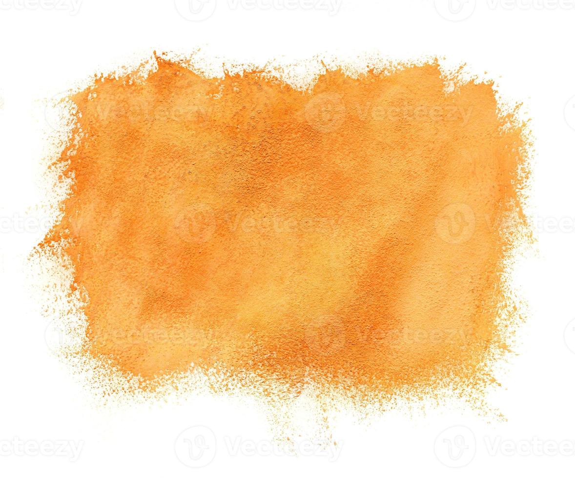 fundo laranja aquarela abstrato foto