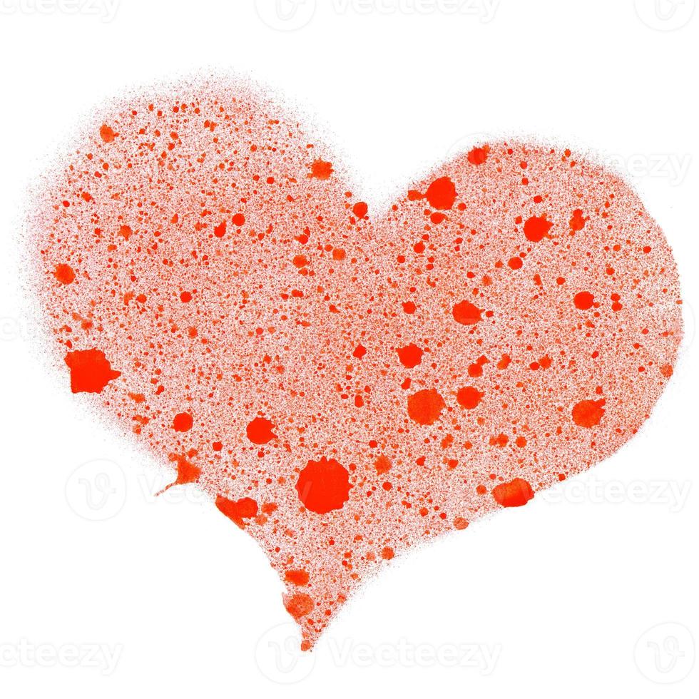 texturizado vermelho coração foto